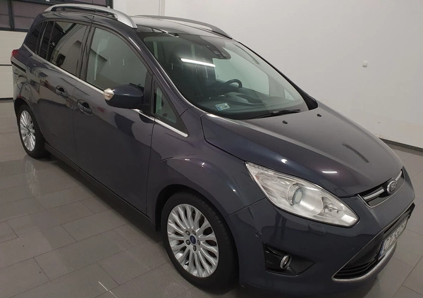 Ford Grand C-MAX cena 34999 przebieg: 205704, rok produkcji 2014 z Chodzież małe 742